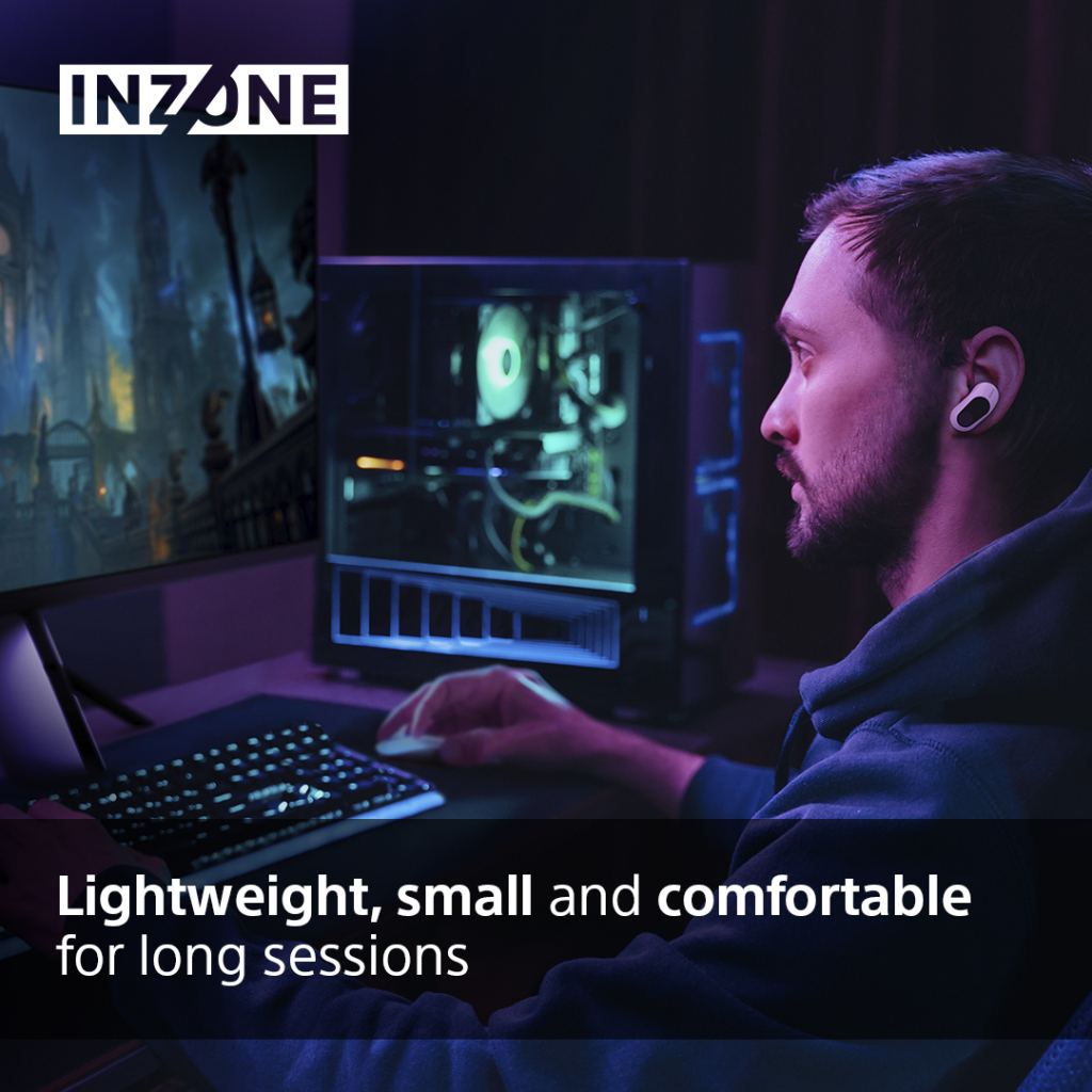 Навушники Sony INZONE Buds White (WFG700NW.CE7) - зображення 9