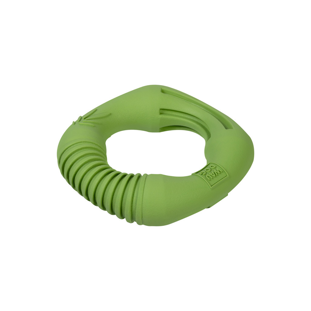 Іграшка для собак WAUDOG Fun Natural Кільце 12 см зелена (621218) - изображение 5