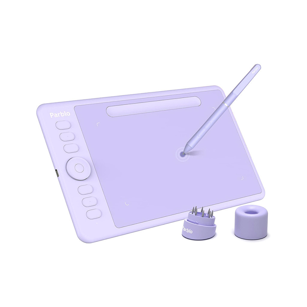 Графічний планшет Parblo Intangbo S Violet (INTANGBOSP) - зображення 1