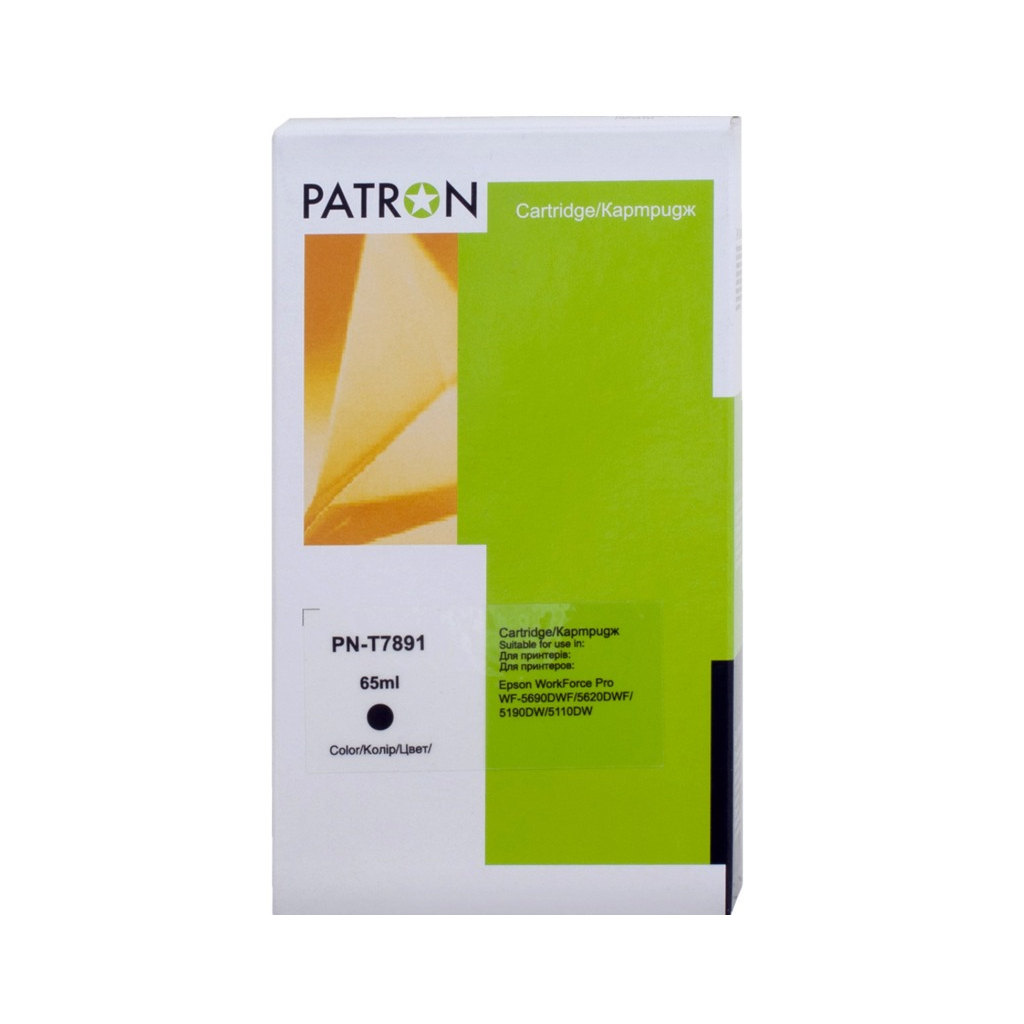Картридж Patron Epson T7891 XXL (C13T789140) 3.1K Black (PN-T7891) - зображення 1
