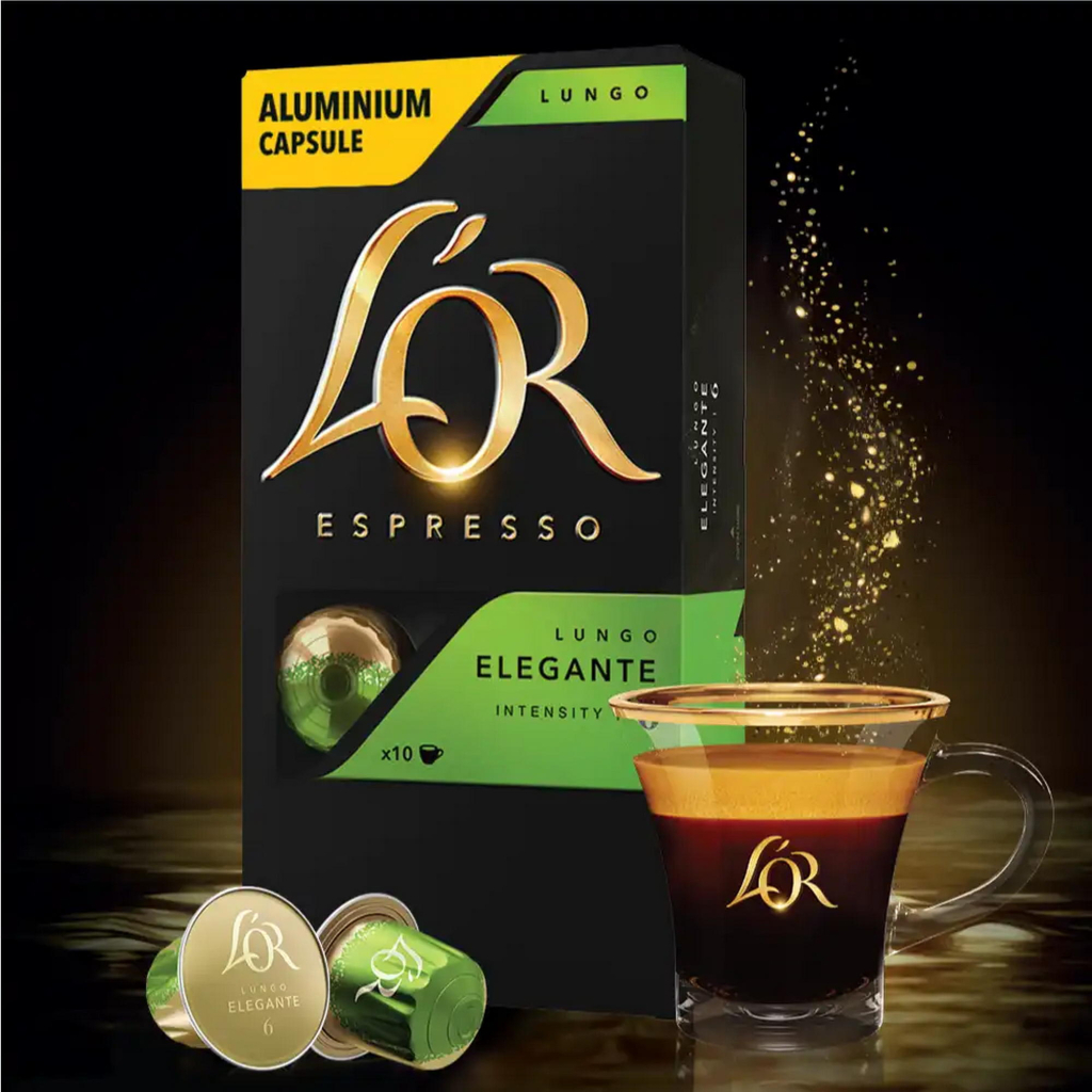 Кава L'OR Lungo Elegante 100% Арабіка в капсулах 10 шт (8711000360552) - зображення 4