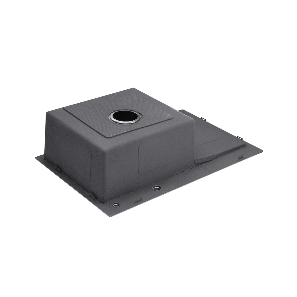 Мийка кухонна Kroner Schwarze-7849LHM (CV025278) - зображення 4