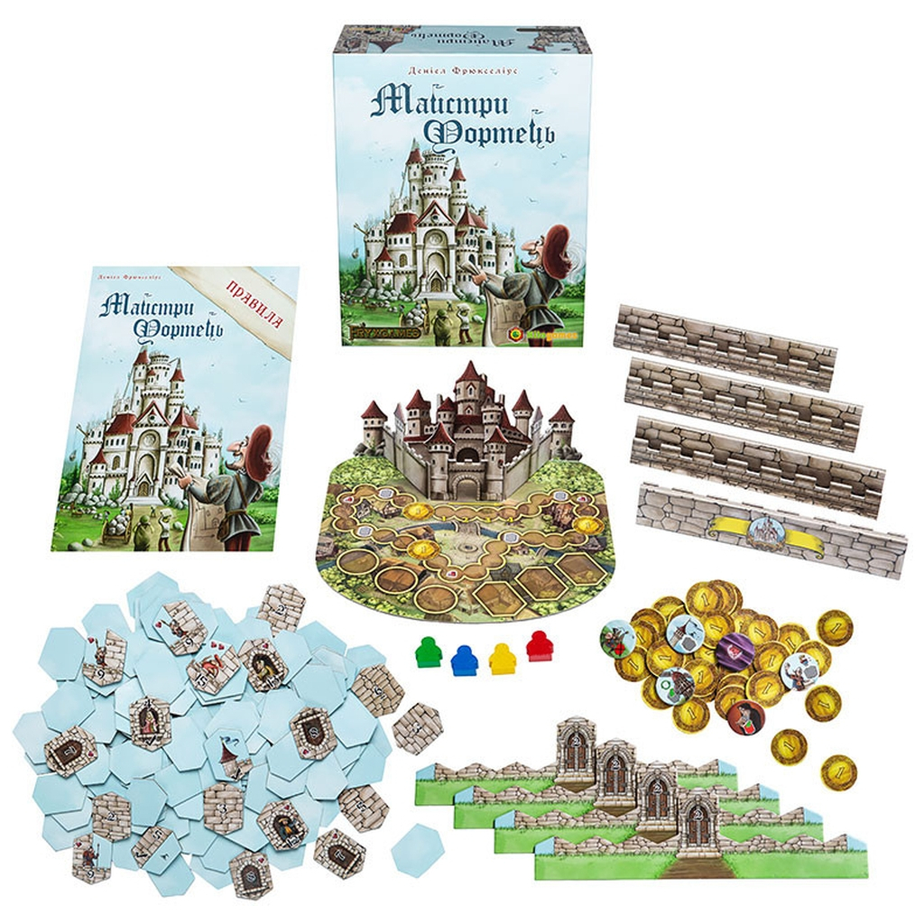 Настільна гра Kilogames Майстри Фортець (Castle Builder) (укр.) (KG-1805) - зображення 2