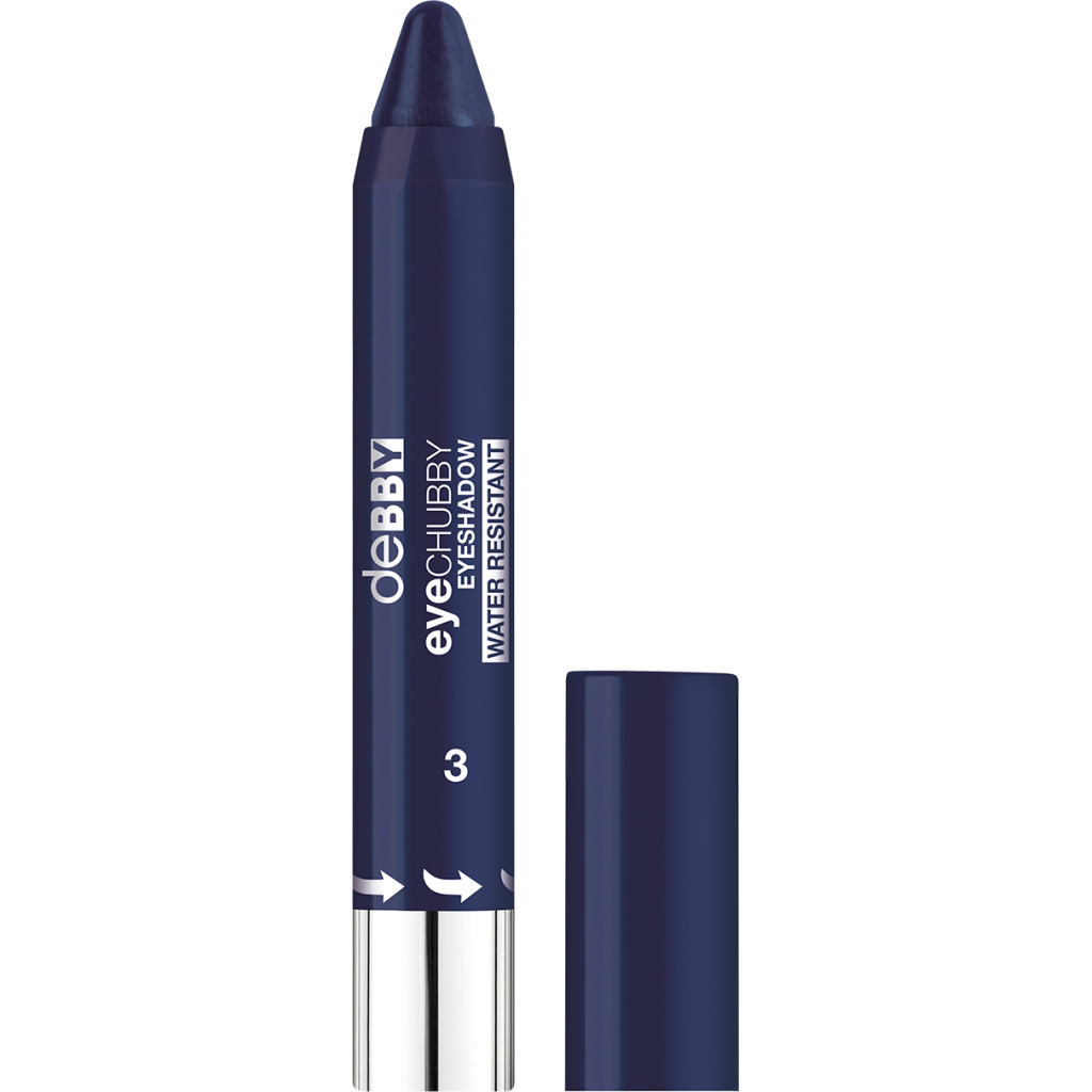 Тіні для повік Debby Eye Chubby 03 - Dark Blue (8009518267662) - зображення 1
