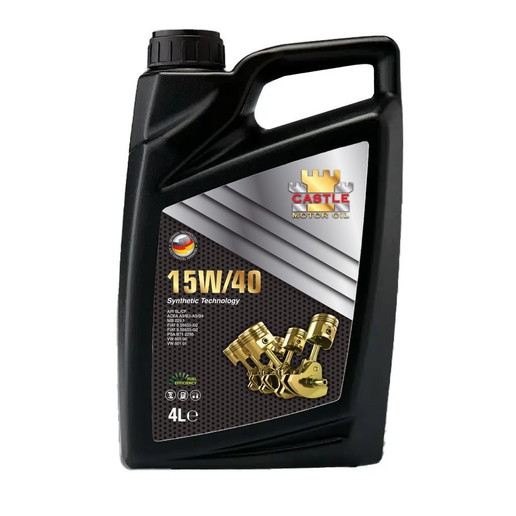 Моторна олива CASTLE MOTOR OILS 15W40 4л - зображення 1