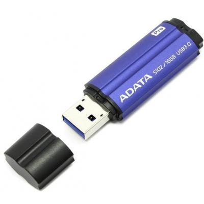USB флеш накопичувач ADATA 16GB S102PRO Blue USB 3.1 (AS102P-16G-RBL) - зображення 3