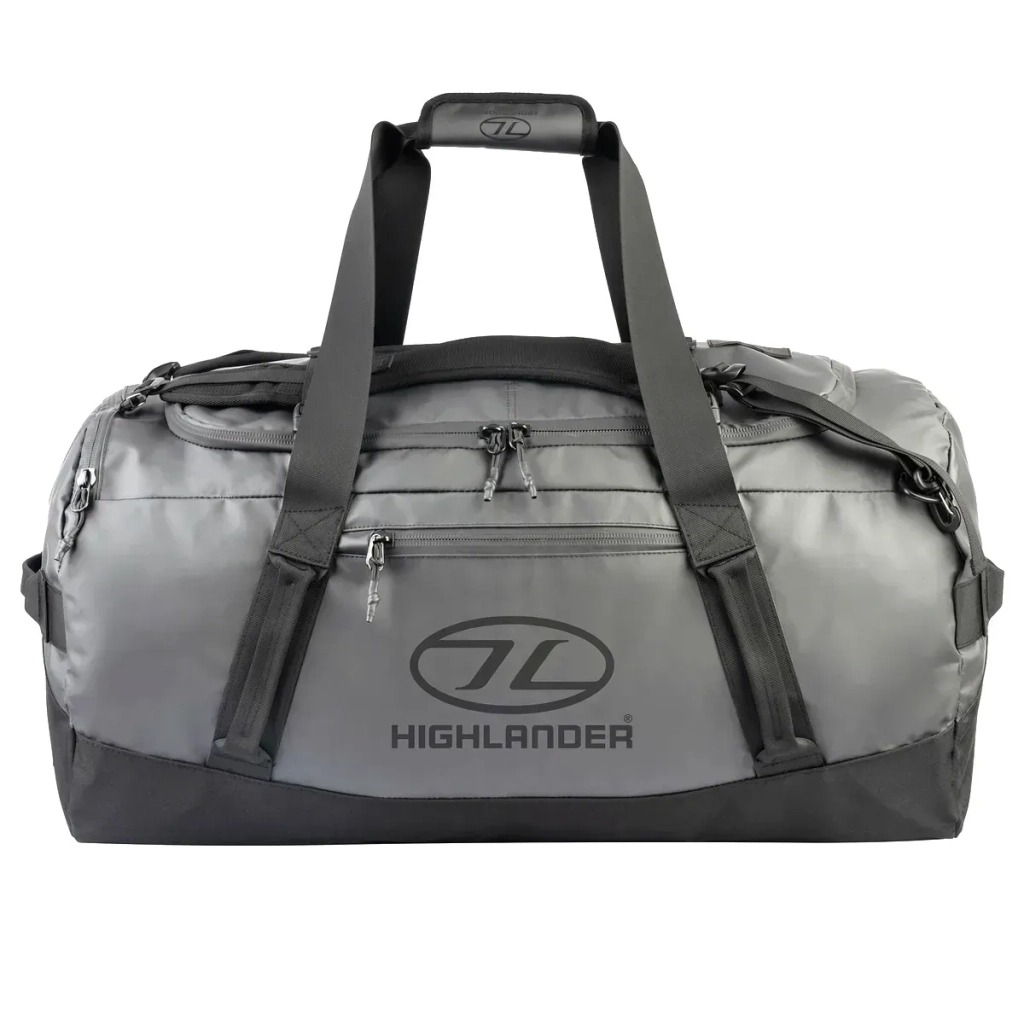 Дорожня сумка Highlander водозахисна Hauler Duffel 90L Dark Grey (DB134-DGY) (931672) - зображення 1