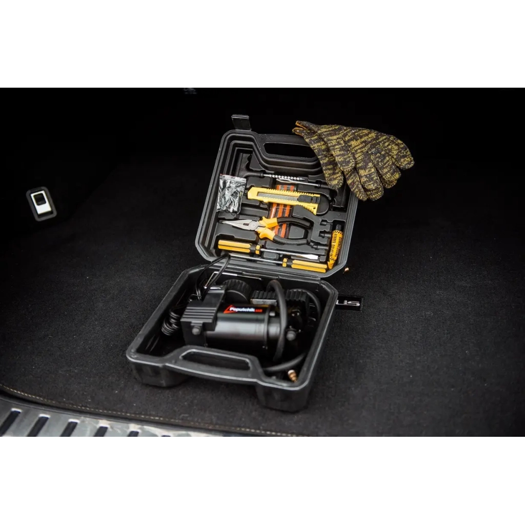 Автомобільний компресор Poputchik 35л/хв, 7 АТ (13-014-IS) - изображение 6