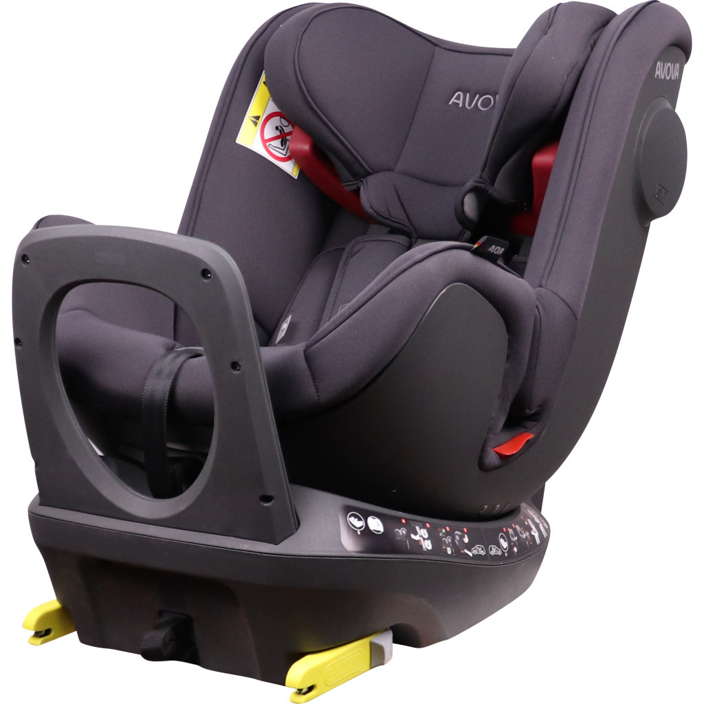 Автокрісло Avova Swan-Fix 0-25 кг Koala Grey (4260621466128) - зображення 1