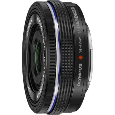 Об'єктив Olympus EZ-M1442-EZ 14-42mm pancake Black (V314070BE000) - зображення 1