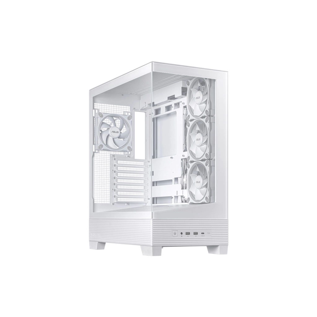 Корпус ASUS A31 Plus White Tempered Glass (90DC00R3-B19000) - зображення 2