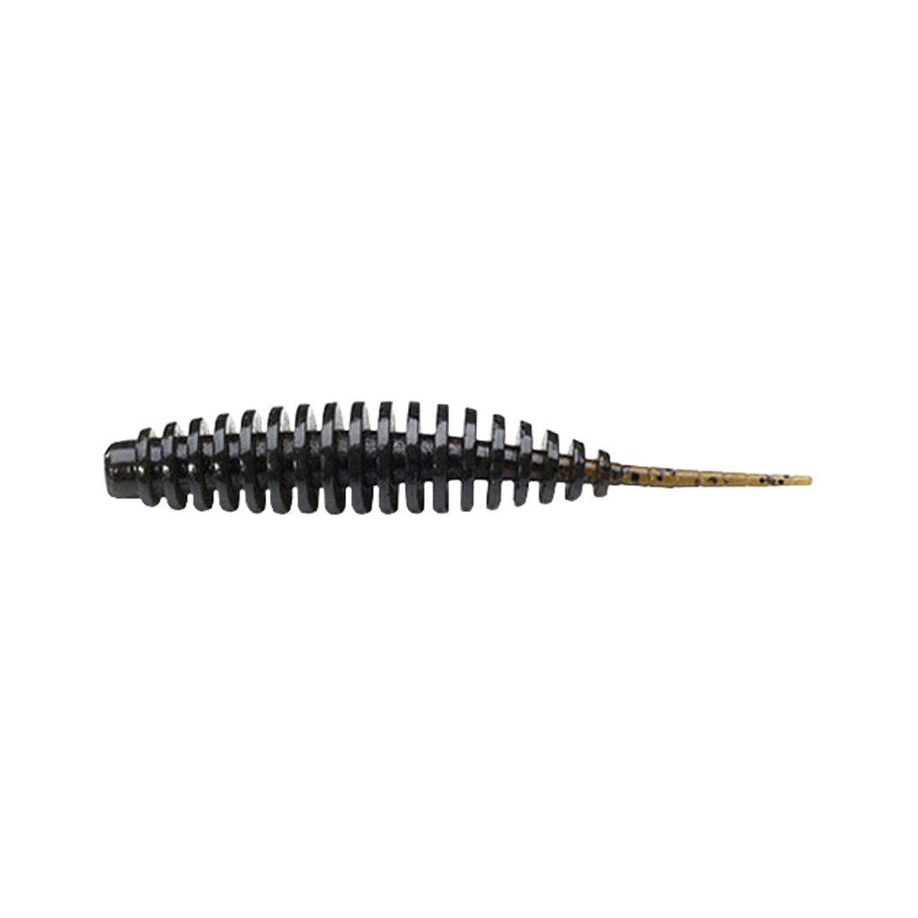Силікон рибальський FishUP Tanta 2.5" 043 - Watermelon Brown/Black (8шт/уп) (1862.02.71) - зображення 1