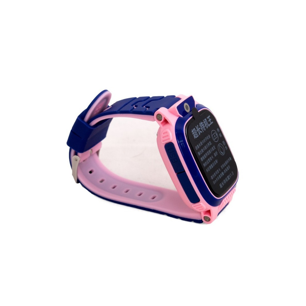 Смарт-годинник Extradigital WTC03 Pink / Purple Kids smart watch-phone (ESW2303) - зображення 4