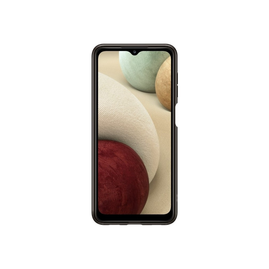 Чохол до мобільного телефона Samsung Soft Clear Cover Galaxy A12 (A125) Black (EF-QA125TBEGRU) - зображення 5
