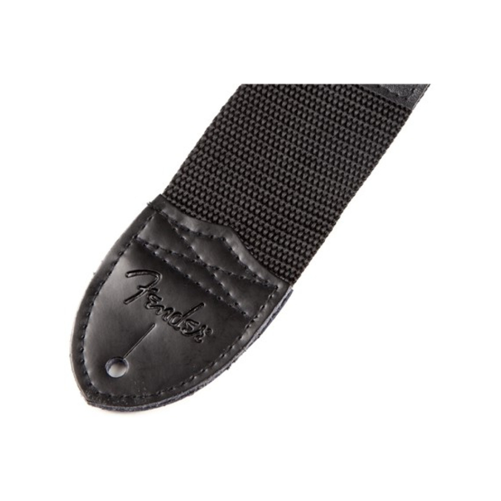 Ремінь для гітари Fender Strap 2" Black White Logo (53884) - зображення 4