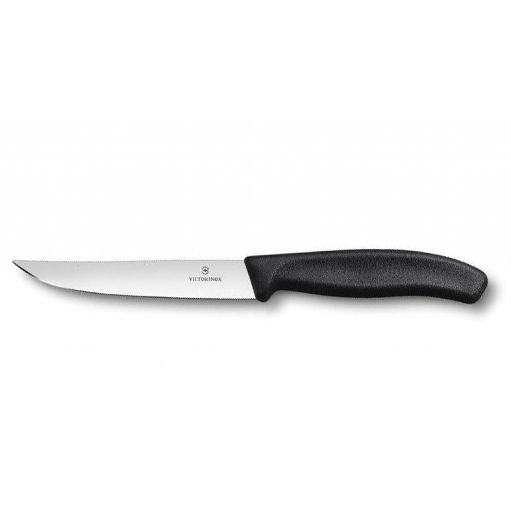 Кухонний ніж Victorinox SwissClassic для стейку 12 см, чорний (6.7903.12) - зображення 1