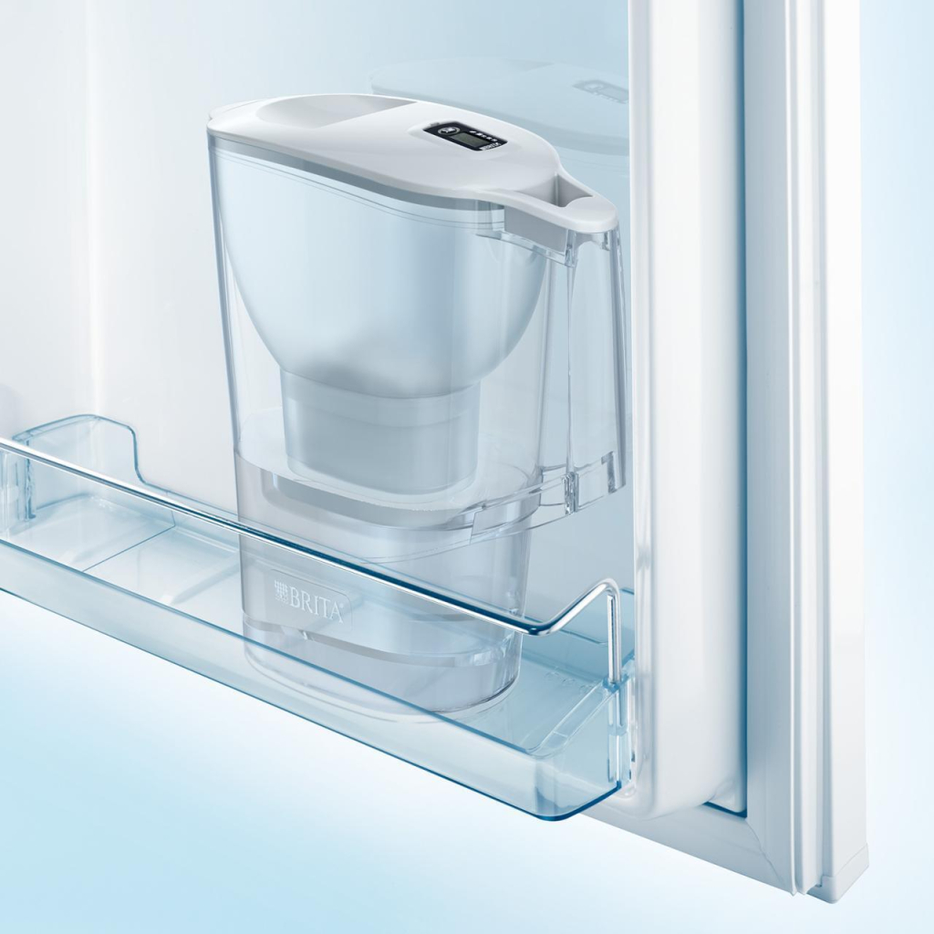 Фільтр-глечик Brita Aluna Memo MXPro 2.4л (1.4л очищеної води) з фільтр-картриджем, білий (1052801) - зображення 5