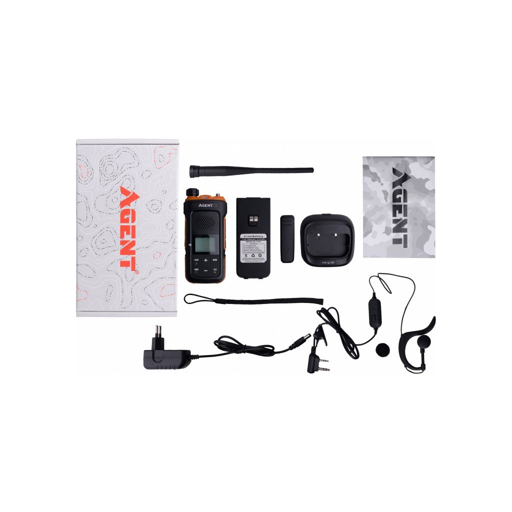Портативна рація Agent AR-UV11 Twin Pack комплект 2 шт (AR-UV11_2) - зображення 12