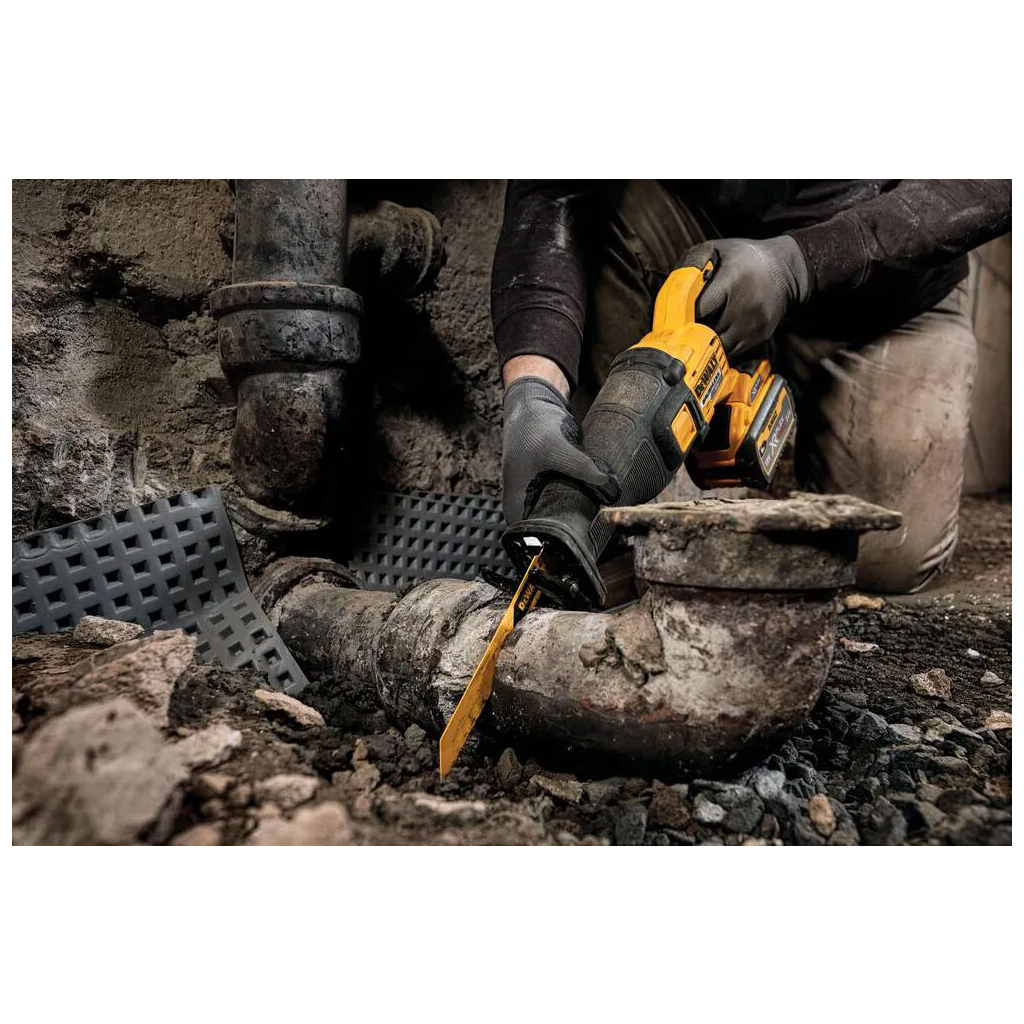 Шабельна пила DeWALT 54В XR FLEXVOLT Li-lon, 0 - 3000 ход/хв (без АКБ та ЗП) (DCS389N) - зображення 3