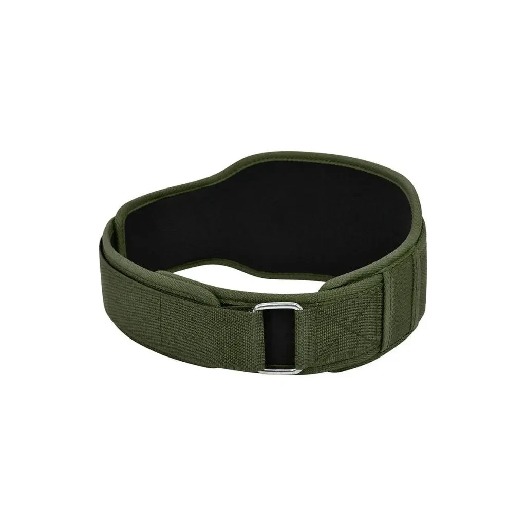 Атлетичний пояс RDX RX5 Double Belt неопреновий Army Green S (WBD-RX5AG-S) - изображение 4