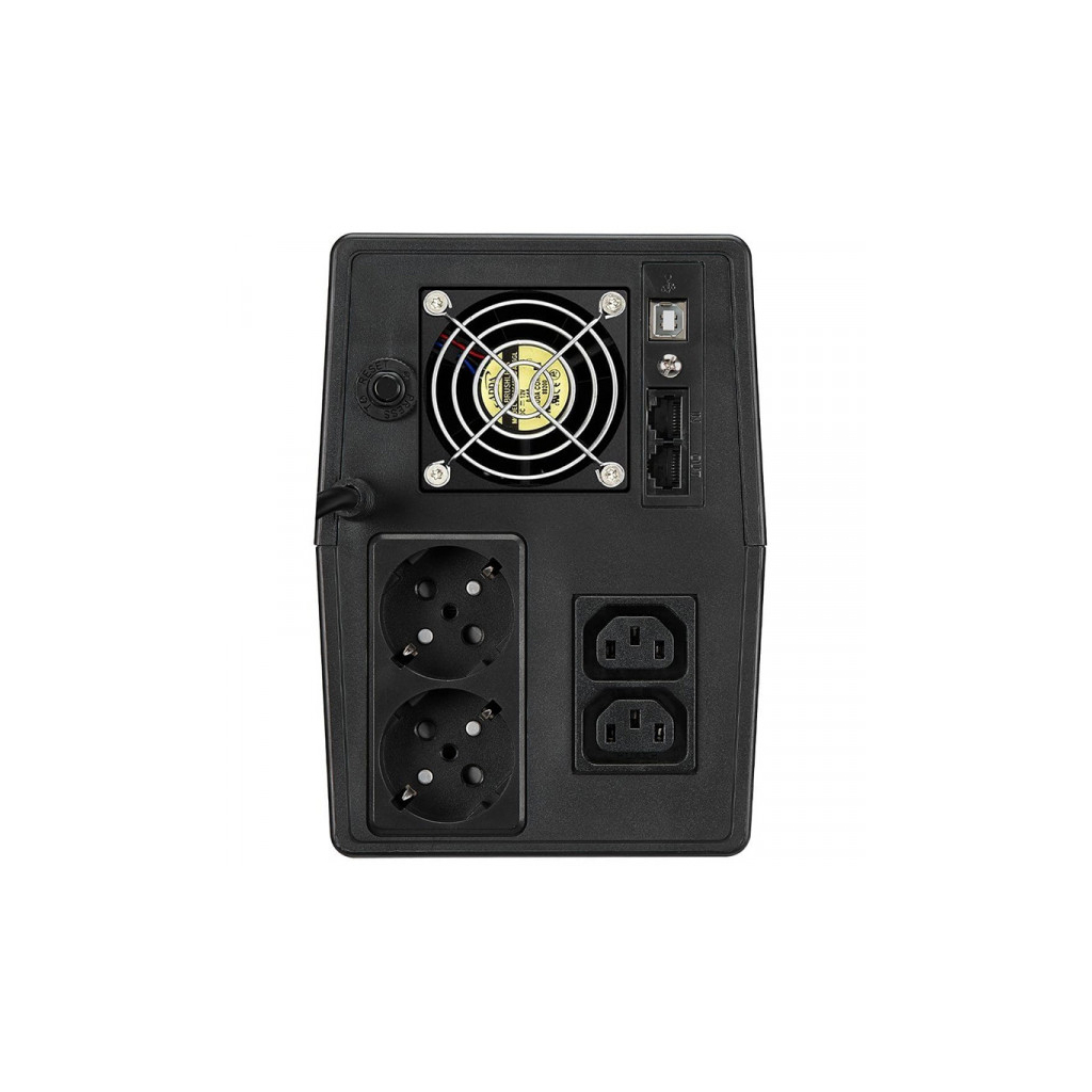 Пристрій безперебійного живлення FSP iFP-1500 USB, IEC, Schuko (PPF9003100) - зображення 3