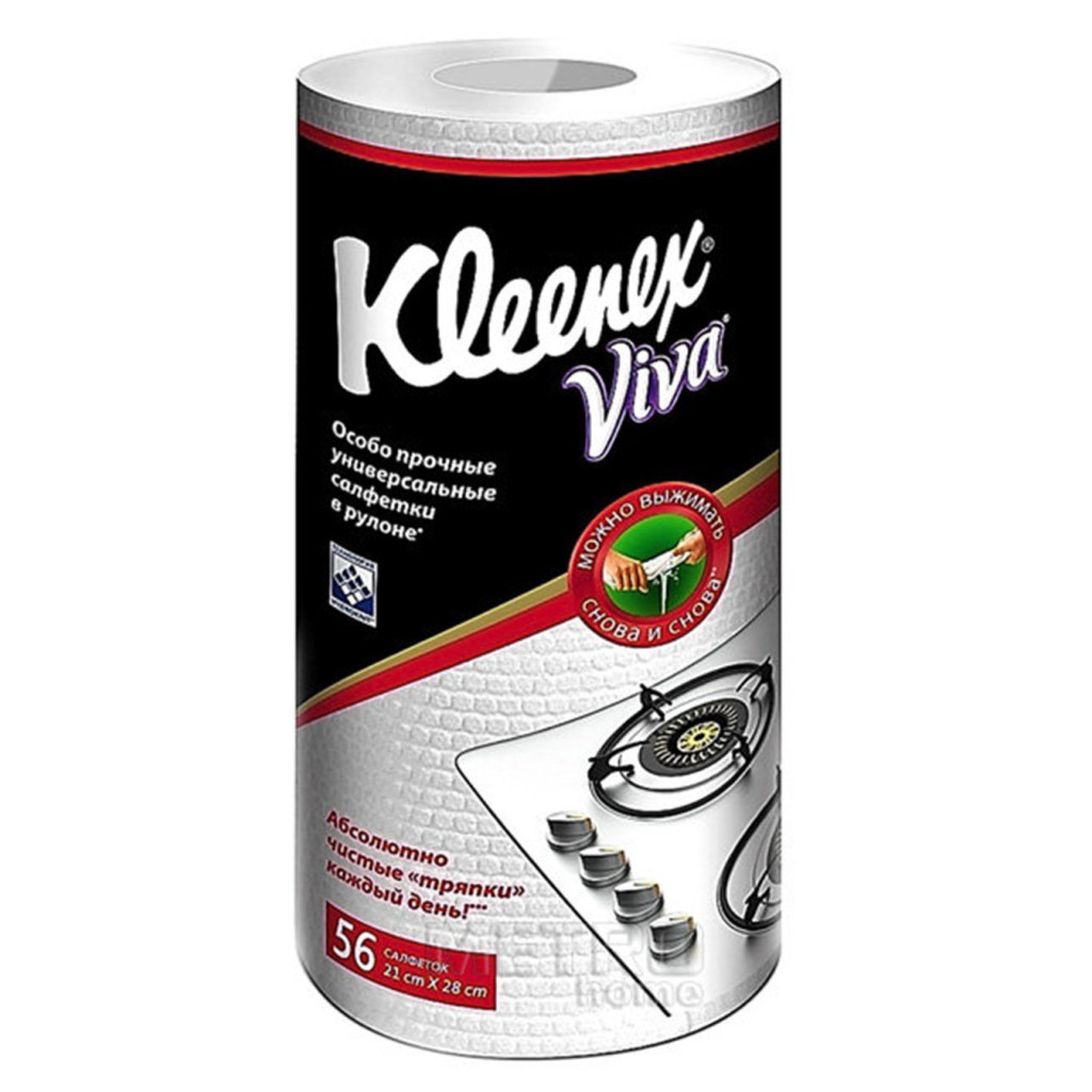 Серветки для прибирання Kleenex Viva 56 шт. (5029053542713) - зображення 2