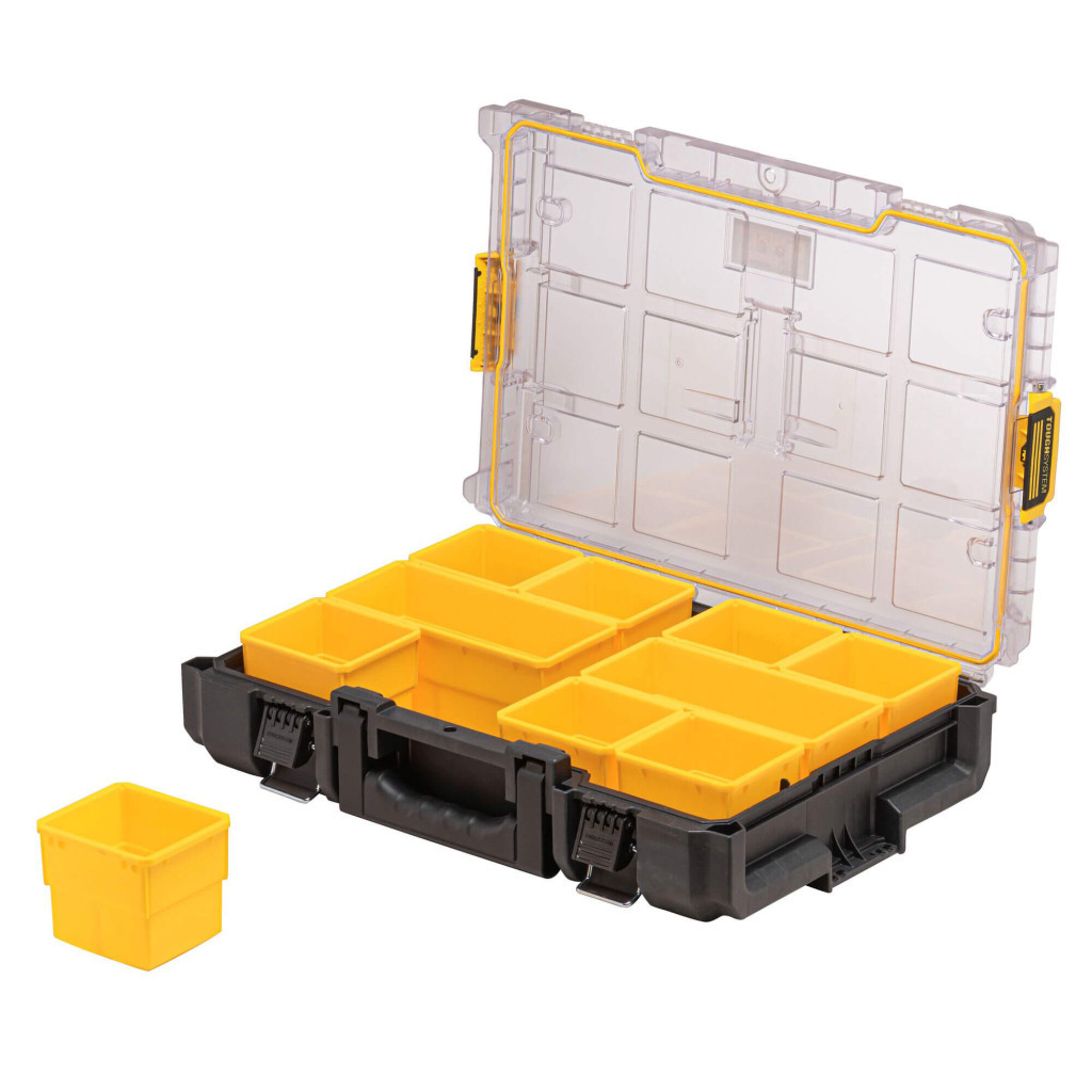 Ящик для інструментів DeWALT органайзер TOUGHSYSTEM 2.0, DS100,545x380x130 мм (DWST83394-1) - зображення 3