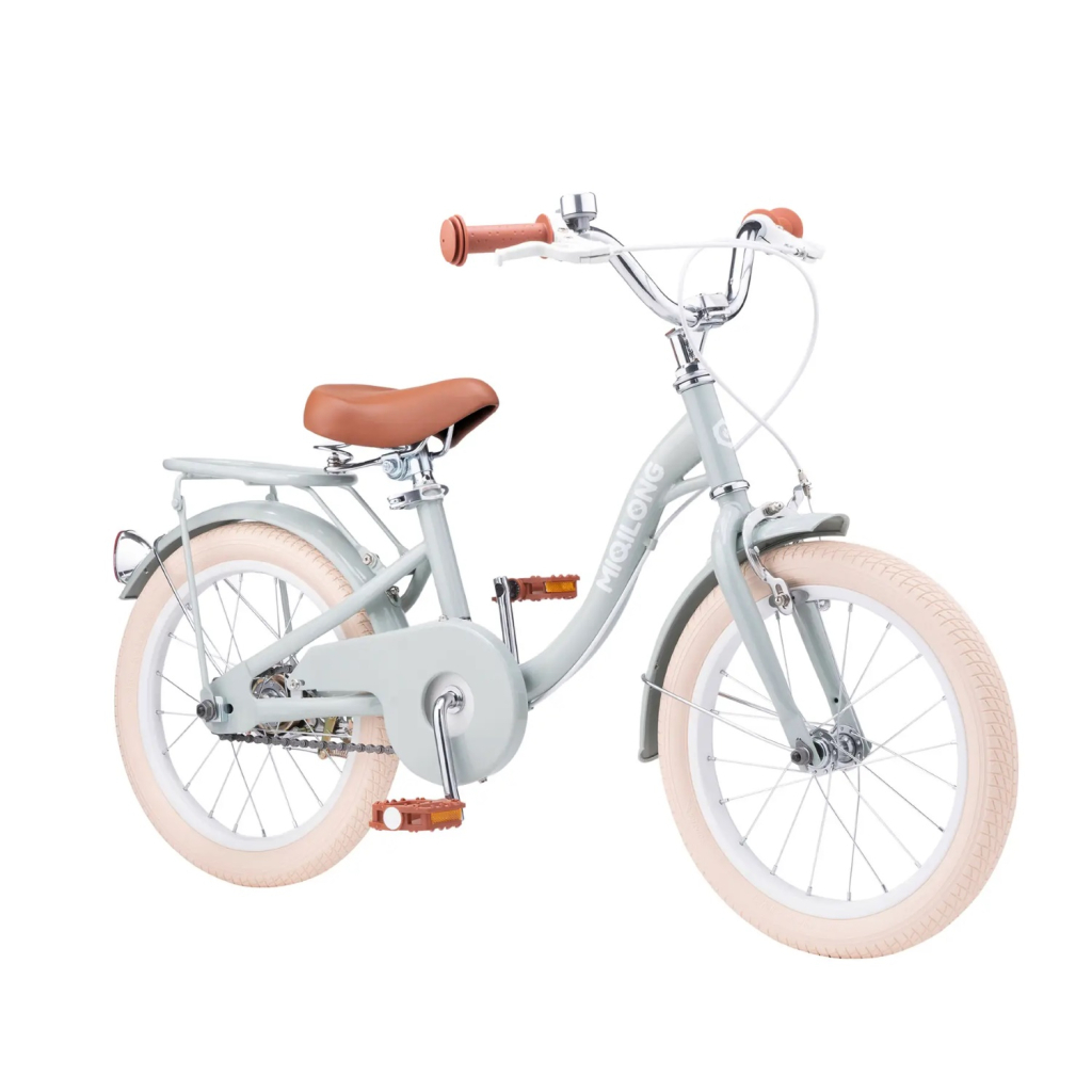 Дитячий велосипед Miqilong LS 16" оливковий (RBB-LS16-OLIVE) - зображення 4