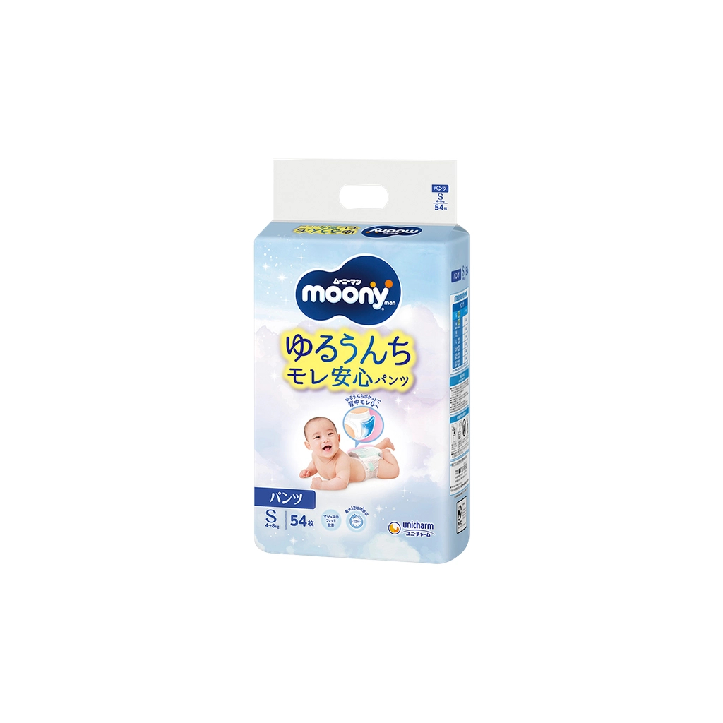 Підгузки Moony S 4-8 кг 54 шт (4903111137275) - зображення 1