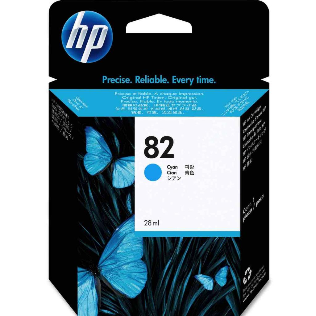 Картридж HP DJ No. 82 Cyan (C4911A) - изображение 1