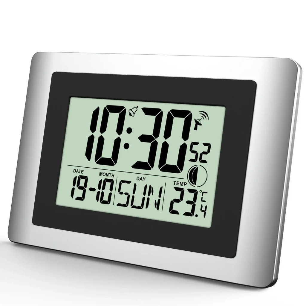 Настінний годинник Technoline WS8028 Silver/Black (DAS302459) - зображення 3