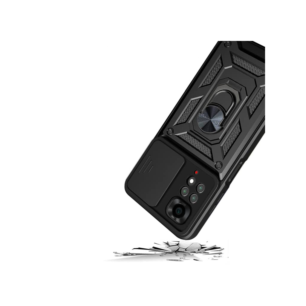 Чохол до мобільного телефона BeCover Military Xiaomi Redmi Note 11 / Note 11S Black (707413) - зображення 3