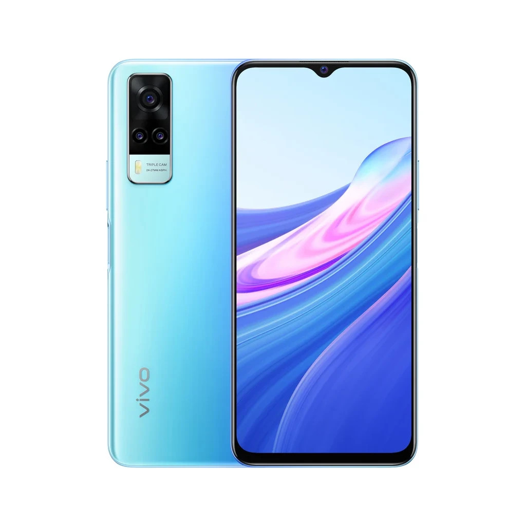 Мобільний телефон Vivo Y31 4/64GB Ocean Blue - зображення 11
