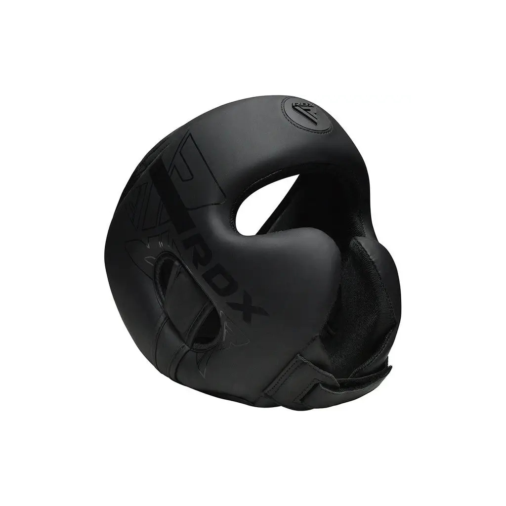 Боксерський шолом RDX F6 KARA Matte Black XL (HGR-F6MB-XL) - зображення 6
