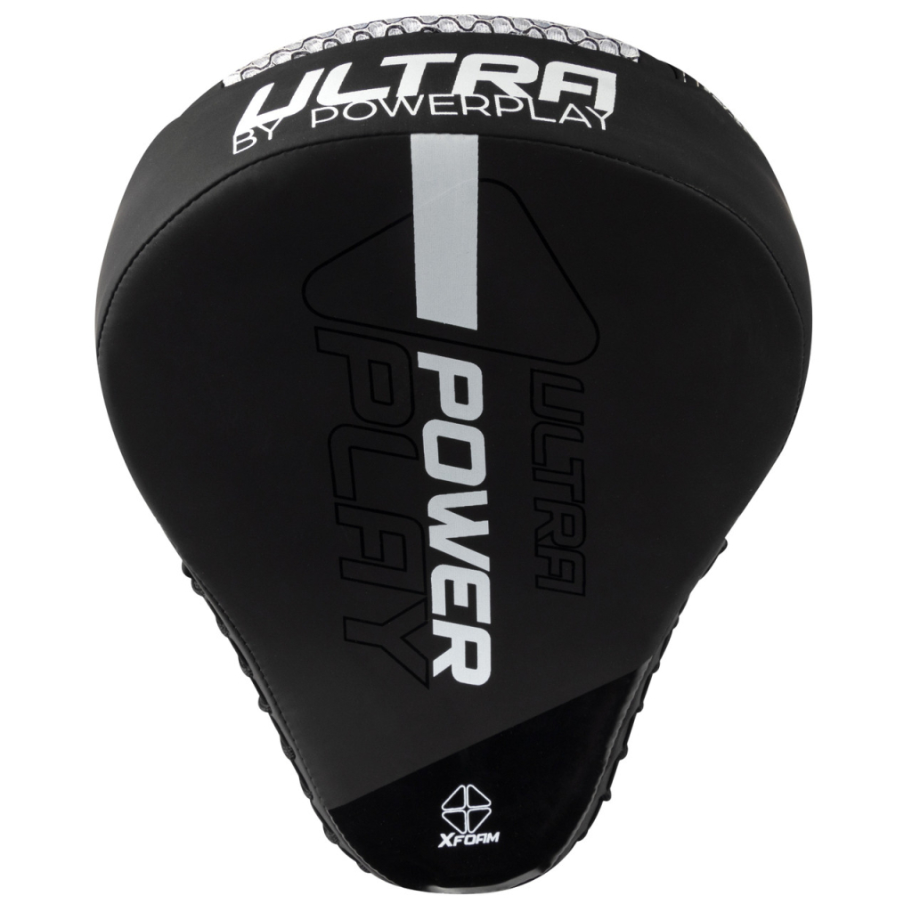 Лапи боксерські PowerPlay 3044 Pro Carbon Ultra Series Чорно-Білі (PP_3044_Bl/White) - зображення 2