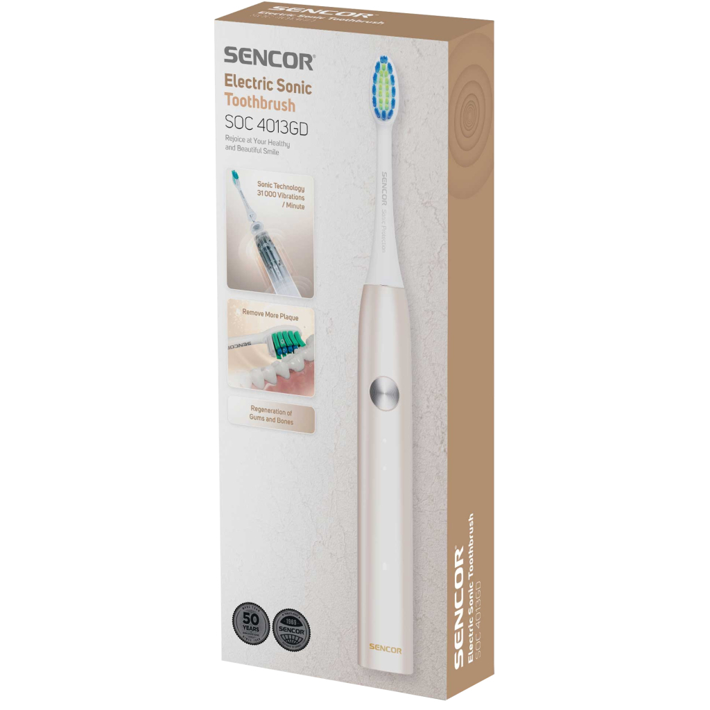 Електрична зубна щітка Sencor SOC 4013GD - зображення 2