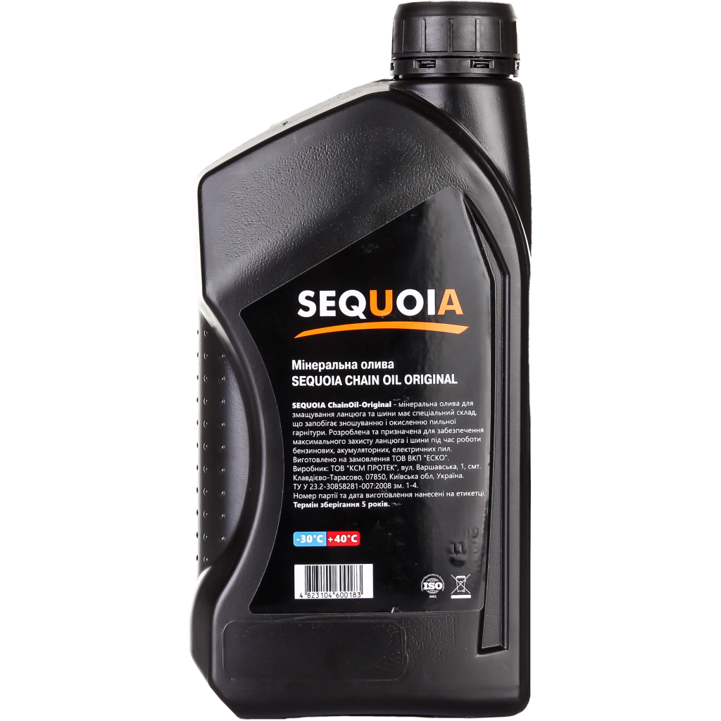 Ланцюгове мастило SEQUOIA 1 л (ChainOil-Original) - изображение 2