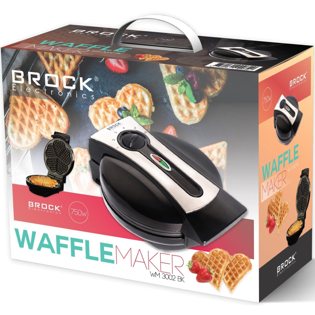 Вафельниця Brock WM 3002 BK (WM3002BK) - изображение 6