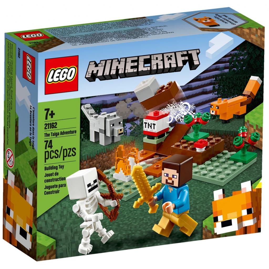 Конструктор LEGO Minecraft Пригода в тайзі 74 деталі (21162) - зображення 1