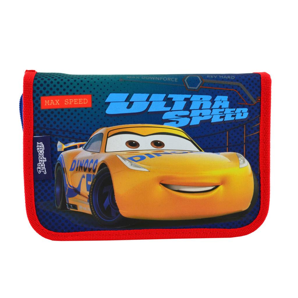 Пенал 1 вересня Cars твердий одинарний з двома клапанами (532204) - зображення 3