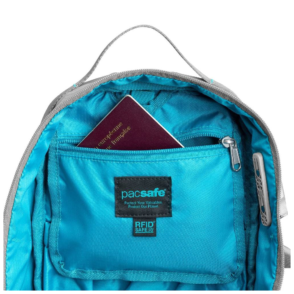 Сумка Pacsafe Eco 12L Anti-Theft Sling Backpack Сіро-чорна (41103145) - зображення 6