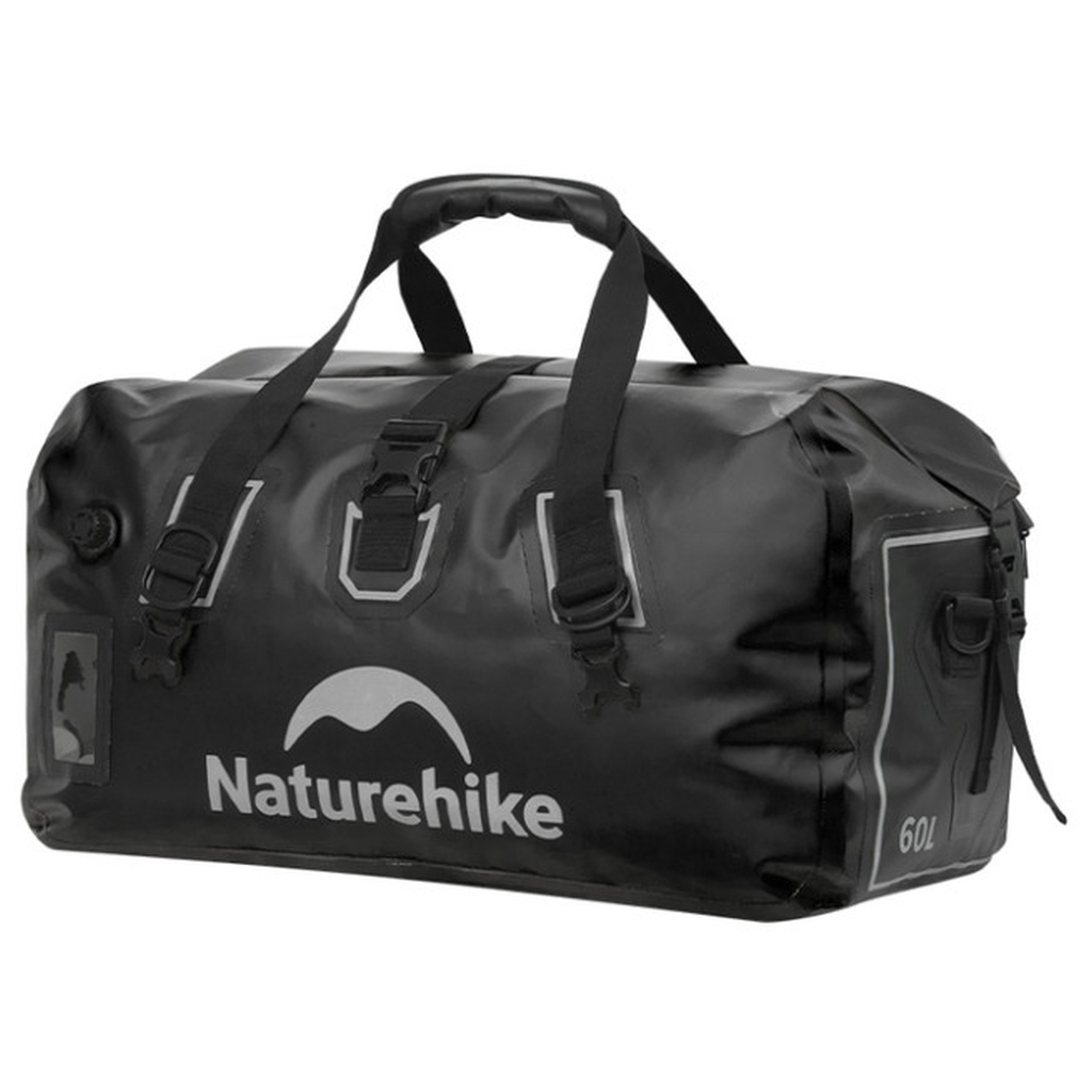 Дорожня сумка Naturehike Водонепроникна CNK2450XB015, 40 л, чорна (6975641883784) - зображення 1