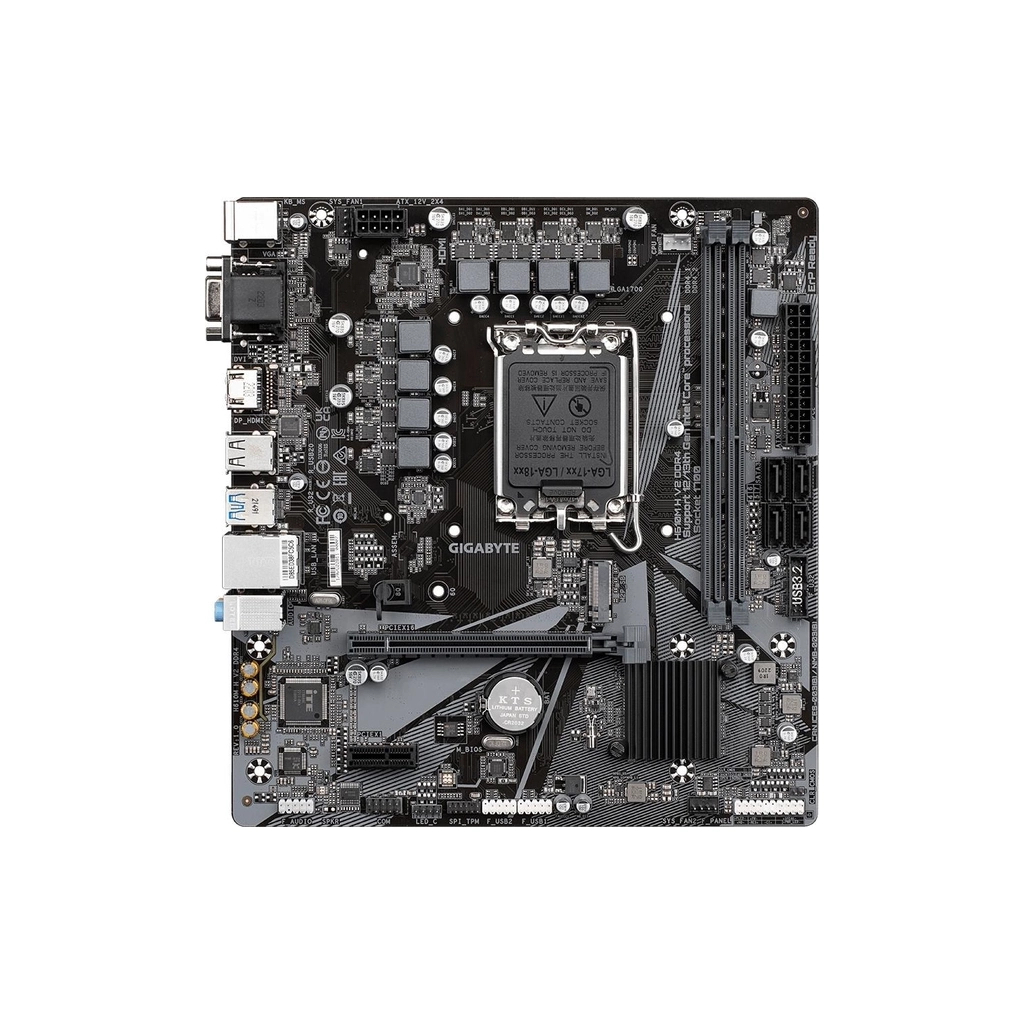 Материнська плата GIGABYTE H610M H V2 DDR4 - зображення 1