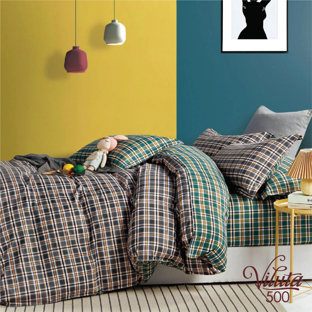 Постільна білизна Viluta 500 Сатин Твіл полуторна (500 pl) - зображення 1