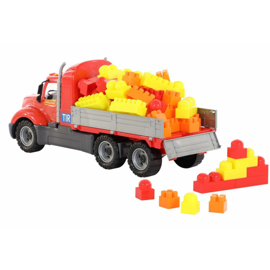 Спецтехніка Polesie вантажівка "Майк" + конструктор (55507) - зображення 3