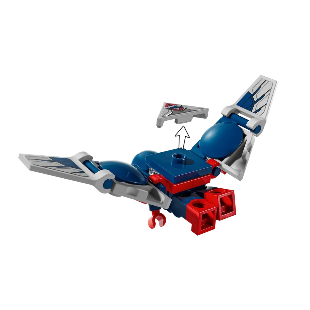 Конструктор LEGO Marvel Фігурка Капітан Америка (76292) - зображення 9