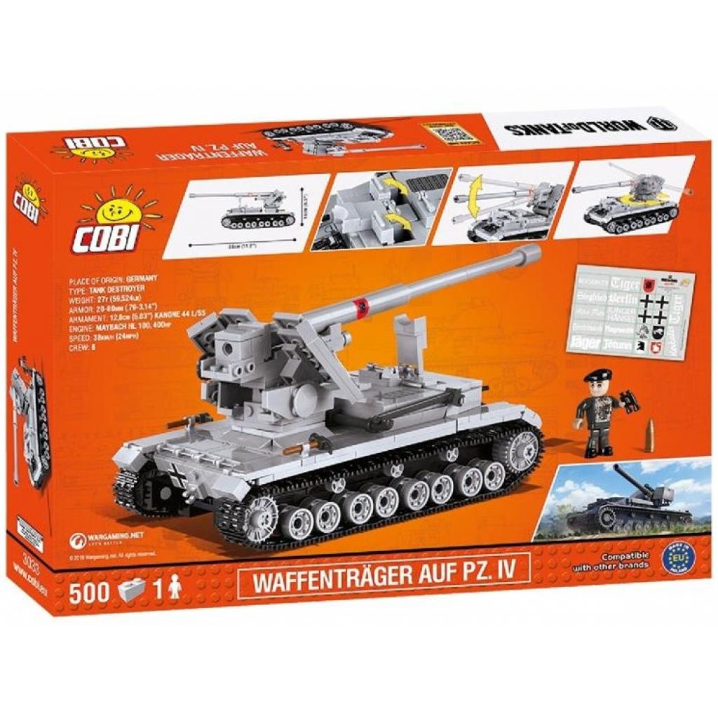 Конструктор Cobi World Of Tanks Вафентрагер 500 деталей (5902251030339) - зображення 8