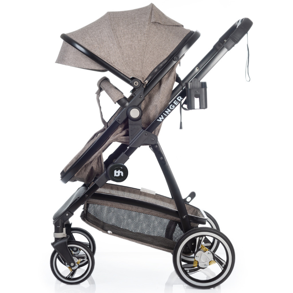 Коляска BabyHit Winger Brown трансформер (73554) - зображення 2
