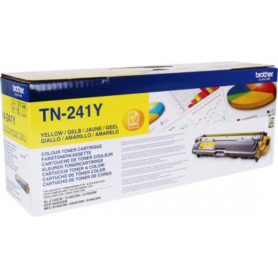 Картридж Brother TN241Y для DCP-9020CDW, HL-3140CW yellow (TN241Y) - зображення 1