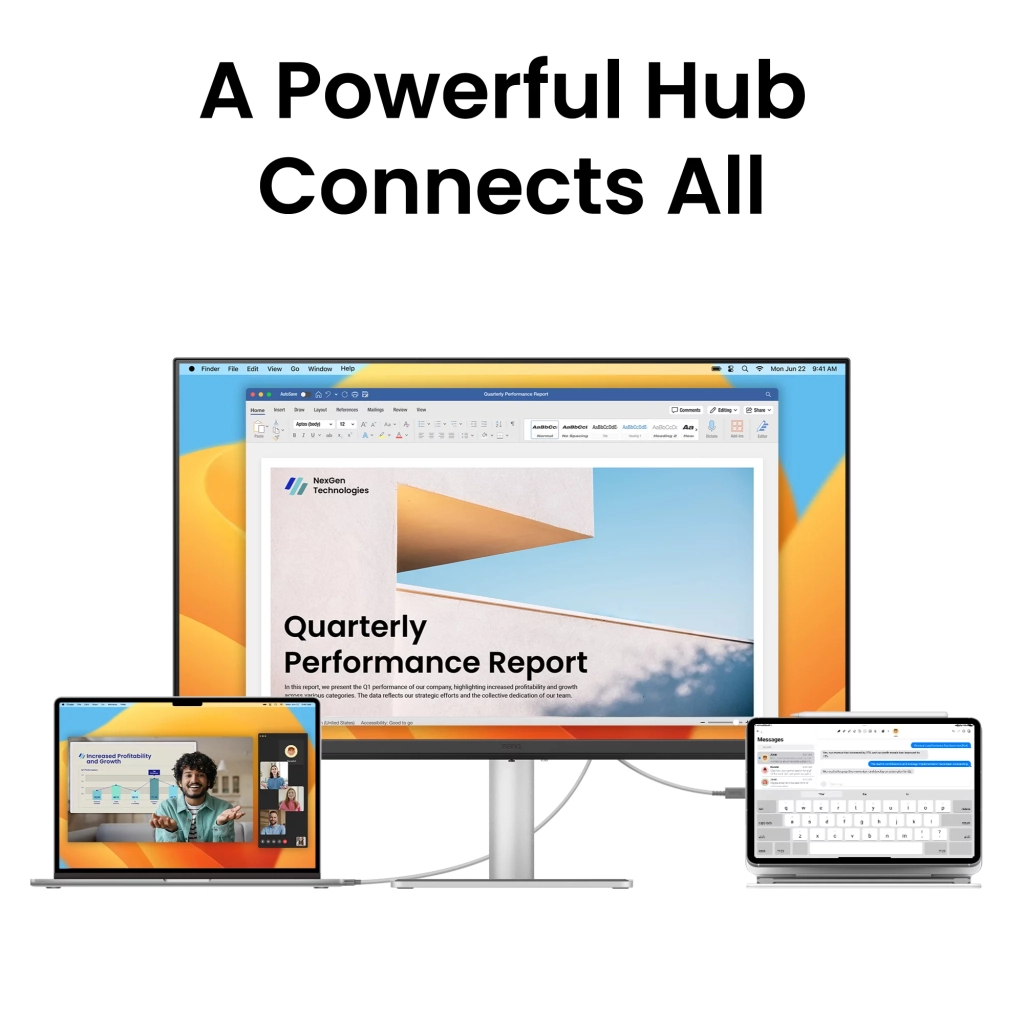 Монітор BenQ MA320U Silver - зображення 8